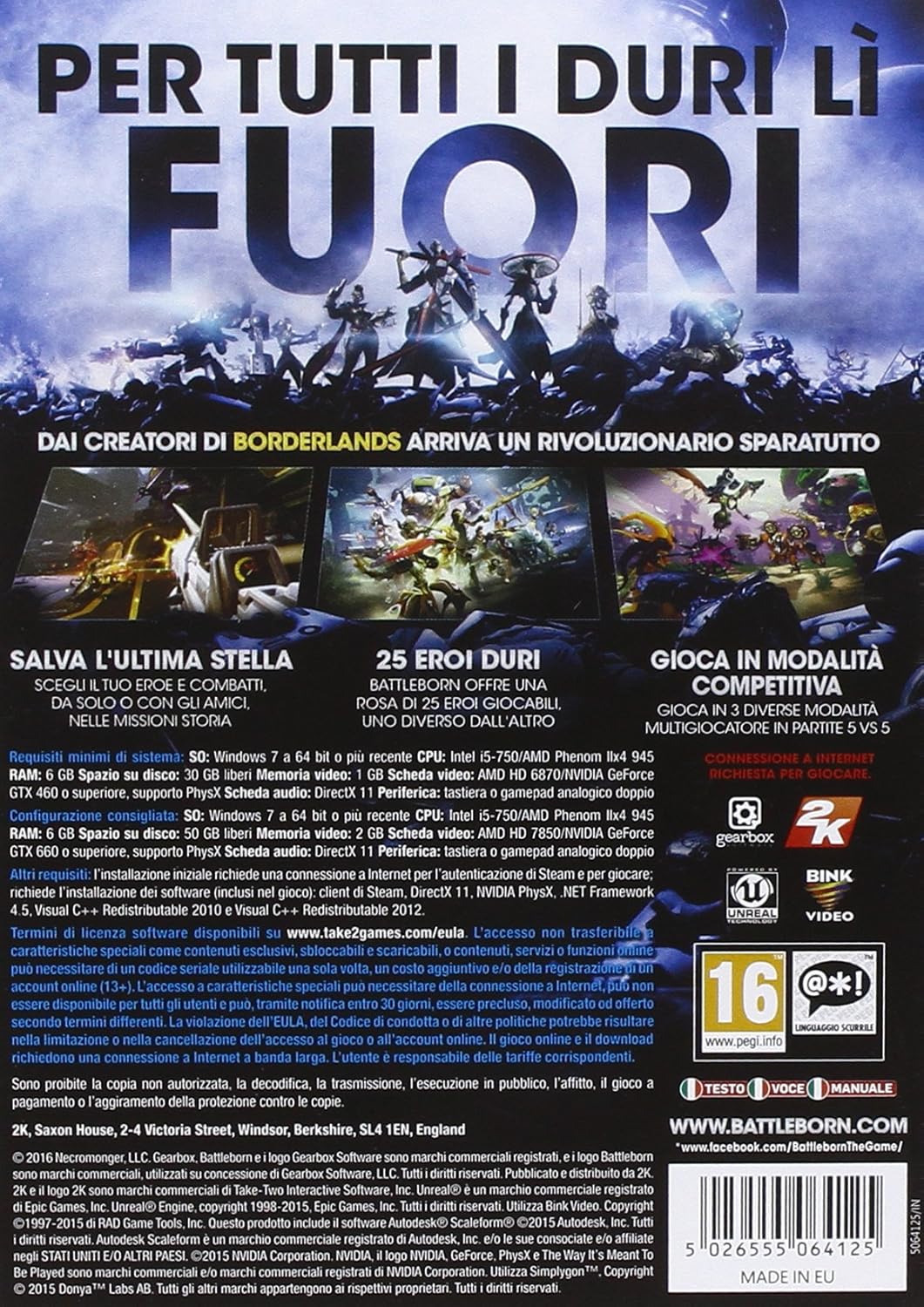 Battleborn D1 Edition - PC