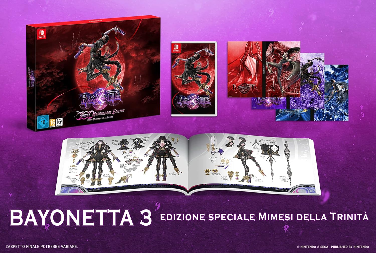 Bayonetta 3 Trinity Masquerade Edition