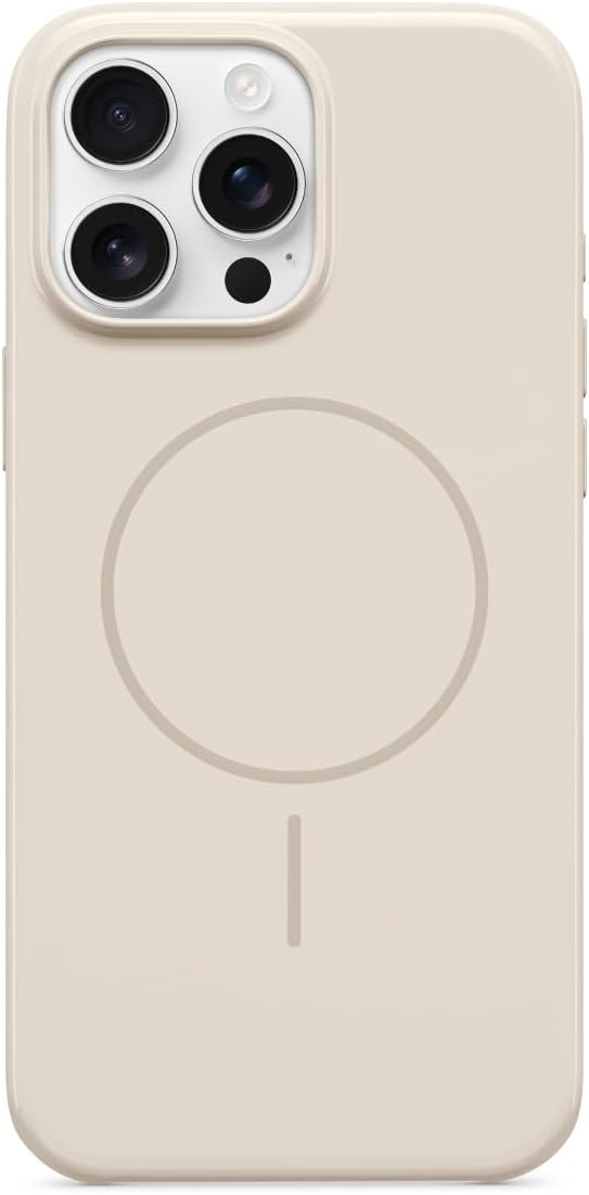 Custodia Beats con Magsafe in Silicone per iPhone 16 Pro Max - Bianco