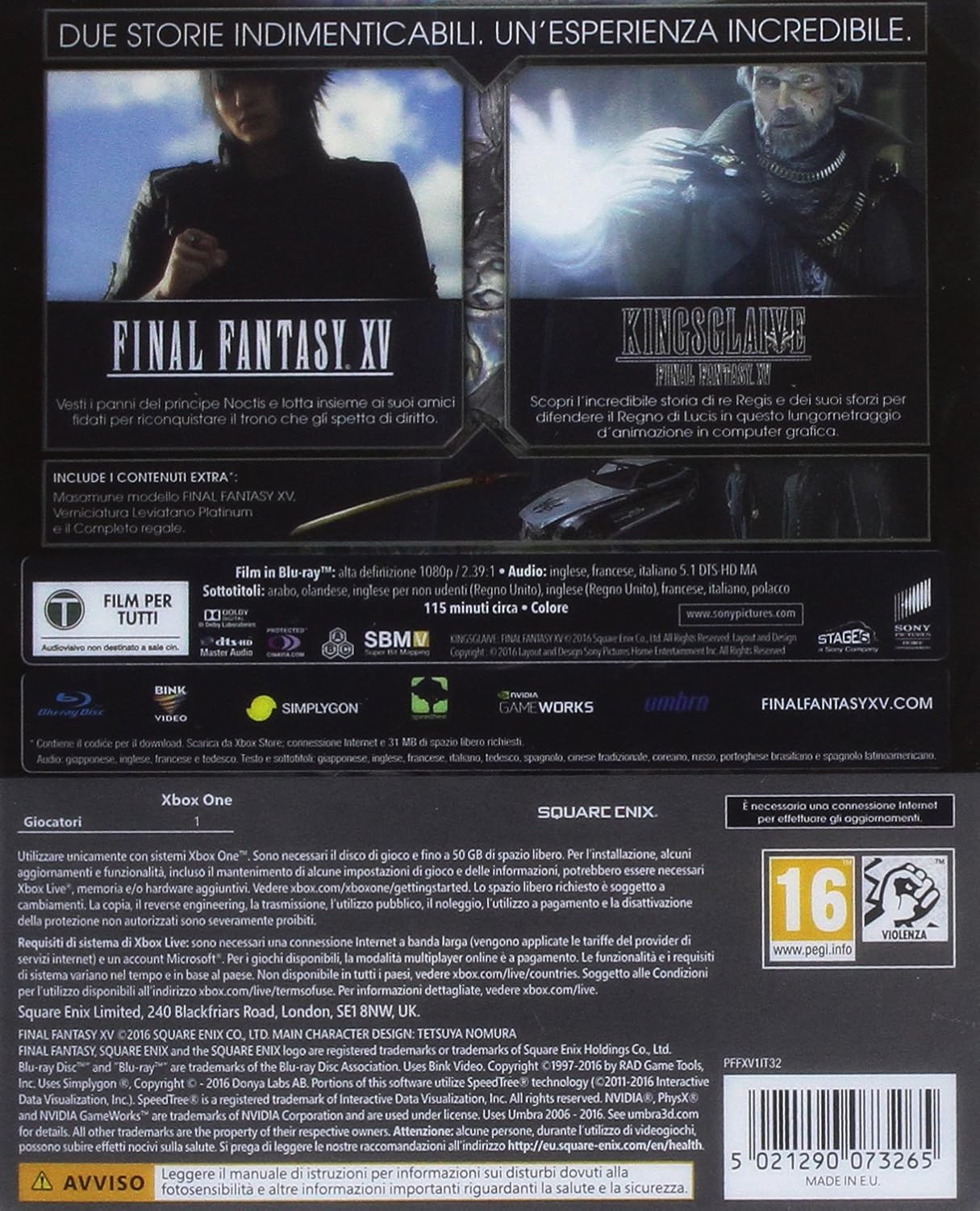 Final Fantasy XV Deluxe Edition