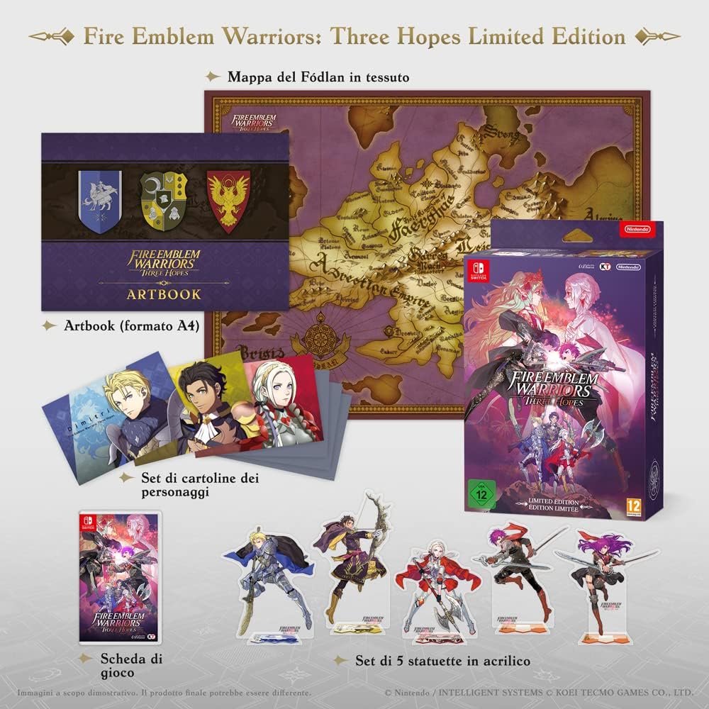 Fire Emblem Warriors Three Hopes Limited Edition