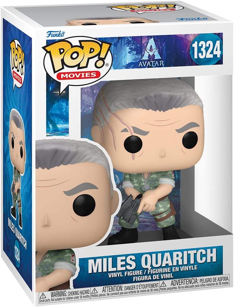 Funko POP! Avatar - 1324 Miles Quaritch 9Cm