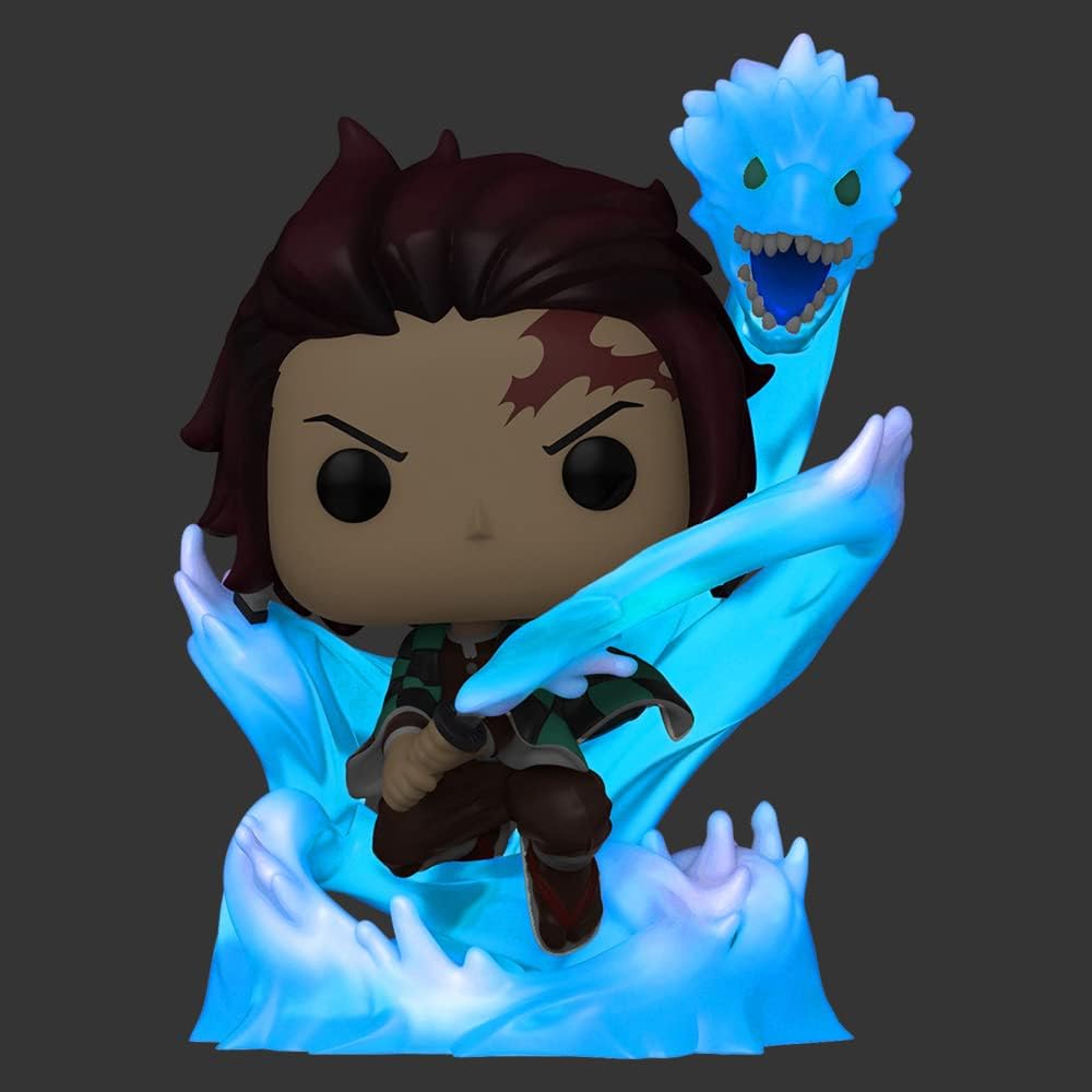 Funko POP! Demon Slayer Tanjiro Kamado w/Dragon GLOW 873