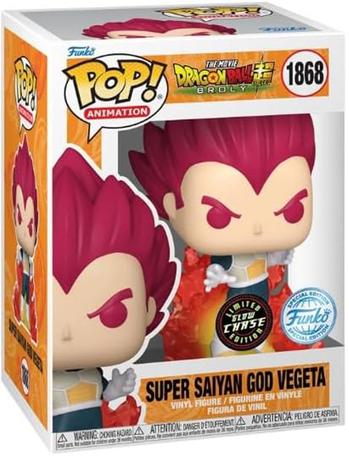 Funko POP! Dragon Ball Super: Broly - Vegeta SSG 1868 Exclusive Chase