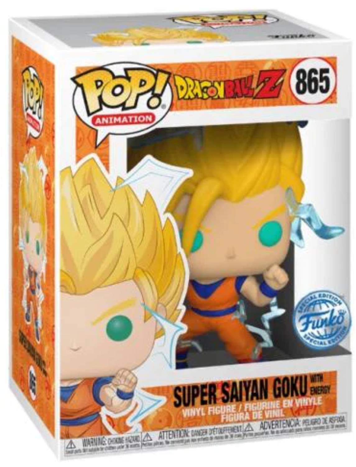 Funko POP! Dragon Ball Z Super Saiyan Goku 865