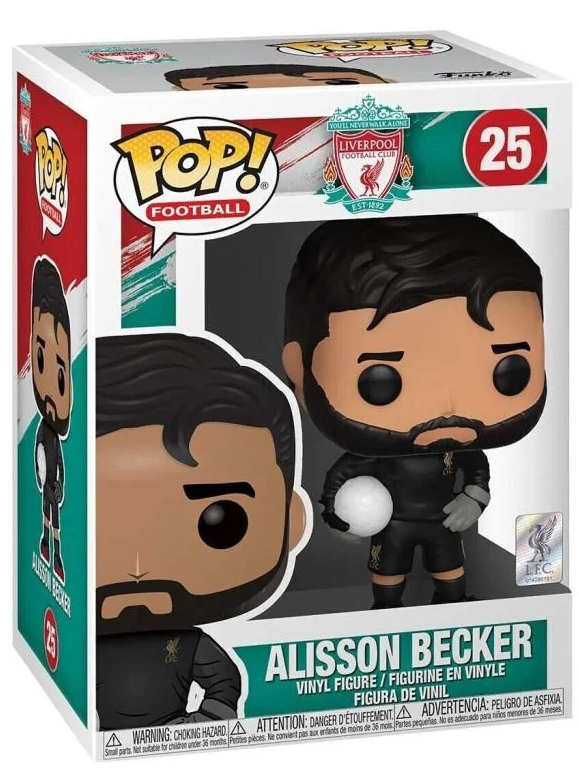 Funko POP! Liverpool Alisson Becker 25