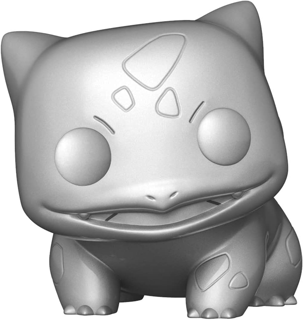 Funko POP! Pokemon - 453 Bulbasaur Silver 25th Anniversary 9Cm