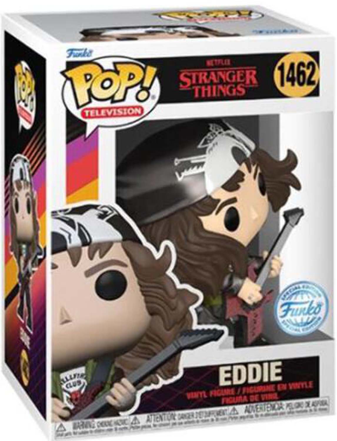 Funko POP! Stranger Things S4 Eddie w/Guitar 1462