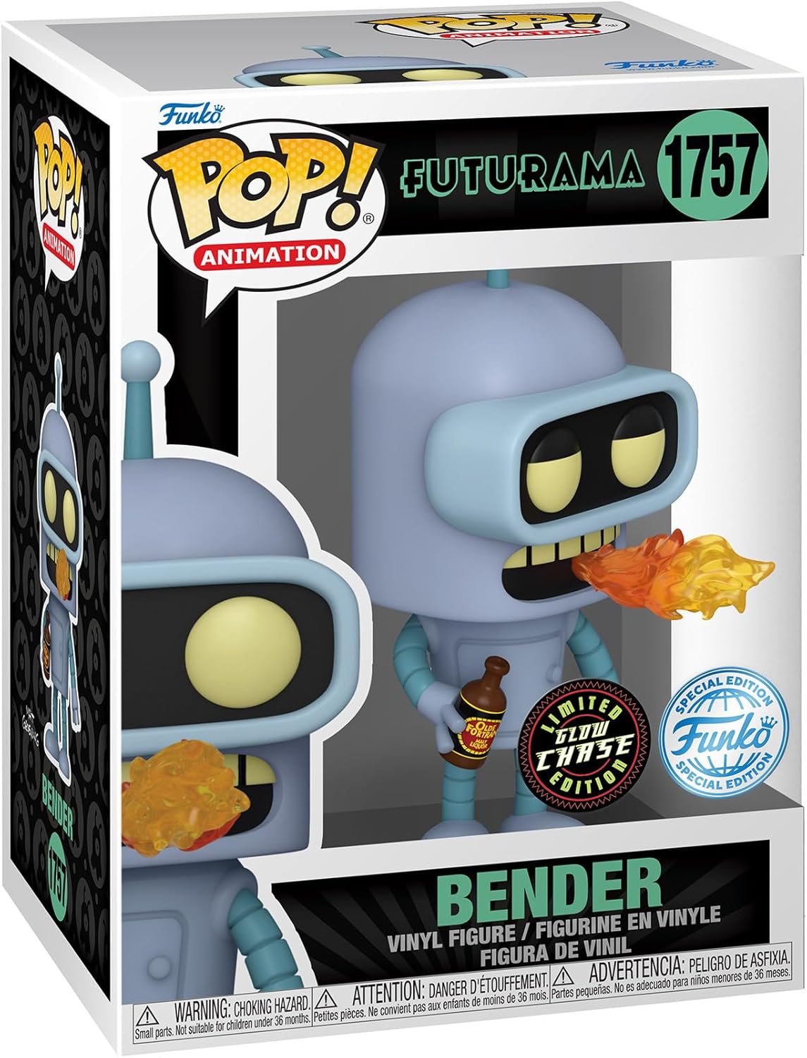 Funko POP! TV: Futurama - Bender 1757 Chase