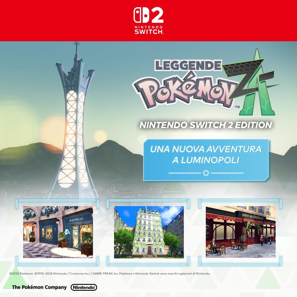 Nintendo Switch 2 + Leggende Pokemon Z-A