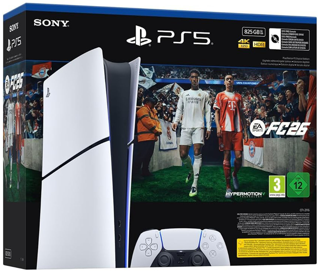 Playstation 5 Digital E Chassis + FC26 Bundle