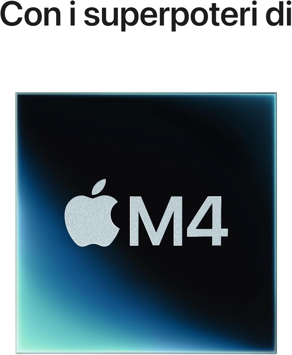 Mac Mini M4 chip con 10 core CPU e 10 core GPU, Ram 16GB, 256GB SSD