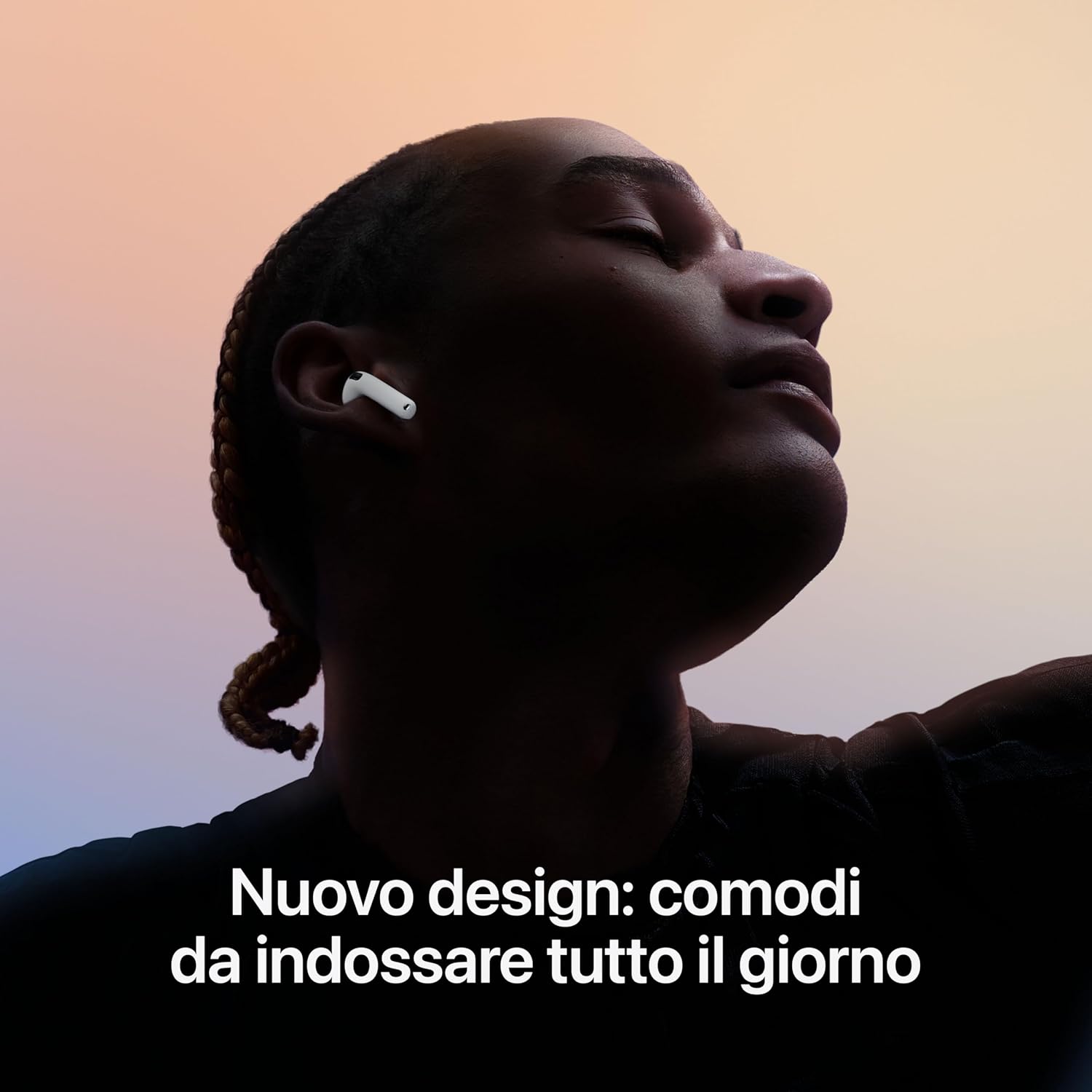 AirPods 4 con cancellazione attiva del rumore