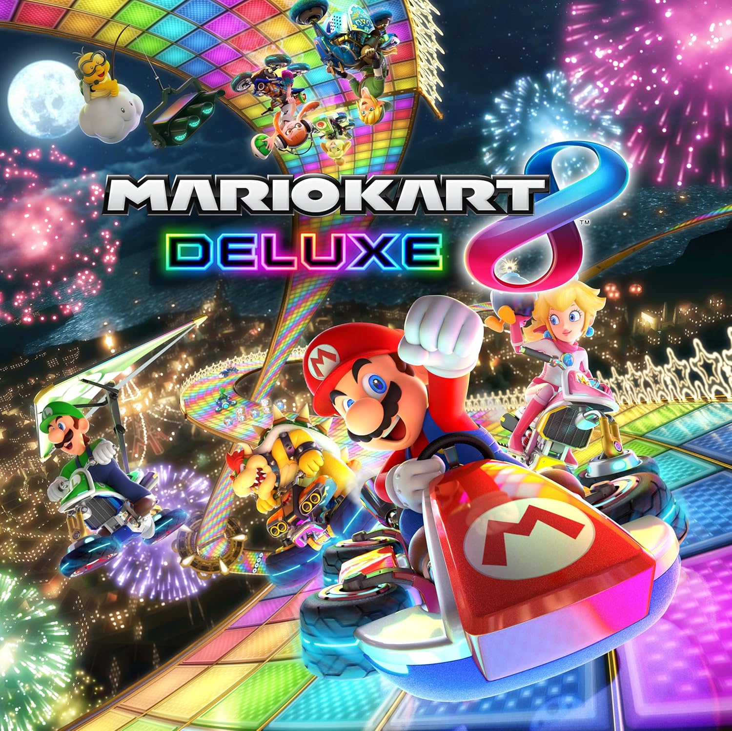 NINTENDO Switch OLED Bianca+Mario Kart 8 Deluxe+12 Mesi NSO