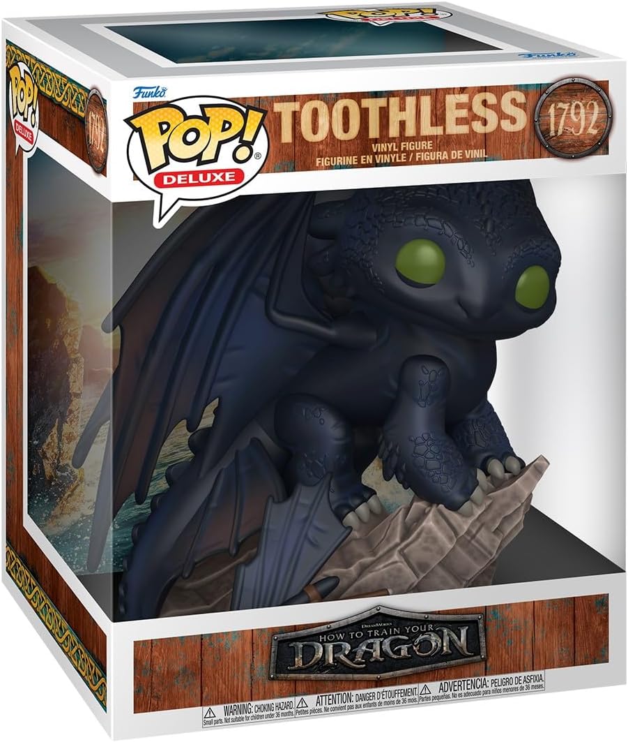 Funko POP! Deluxe Dragon Trainer Toothless 1792