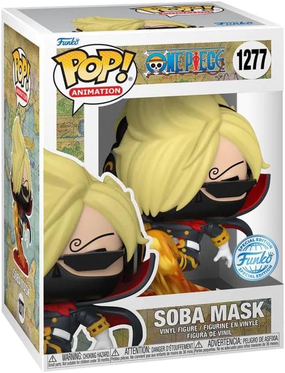 Funko POP! Animation: One Piece - 1277 Soba Mask (Exclusive)