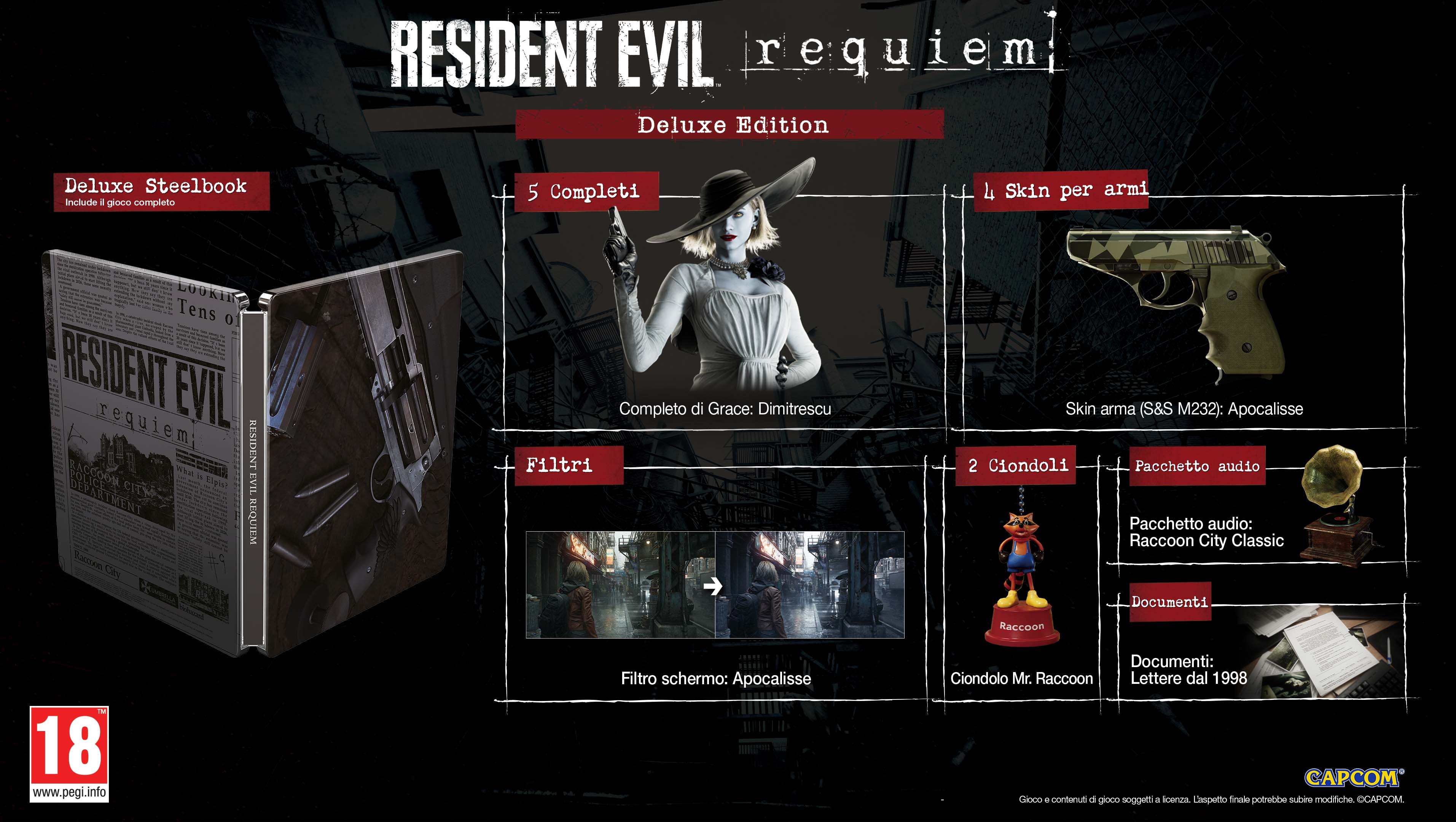 Resident Evil Requiem Steelbook Deluxe Edition