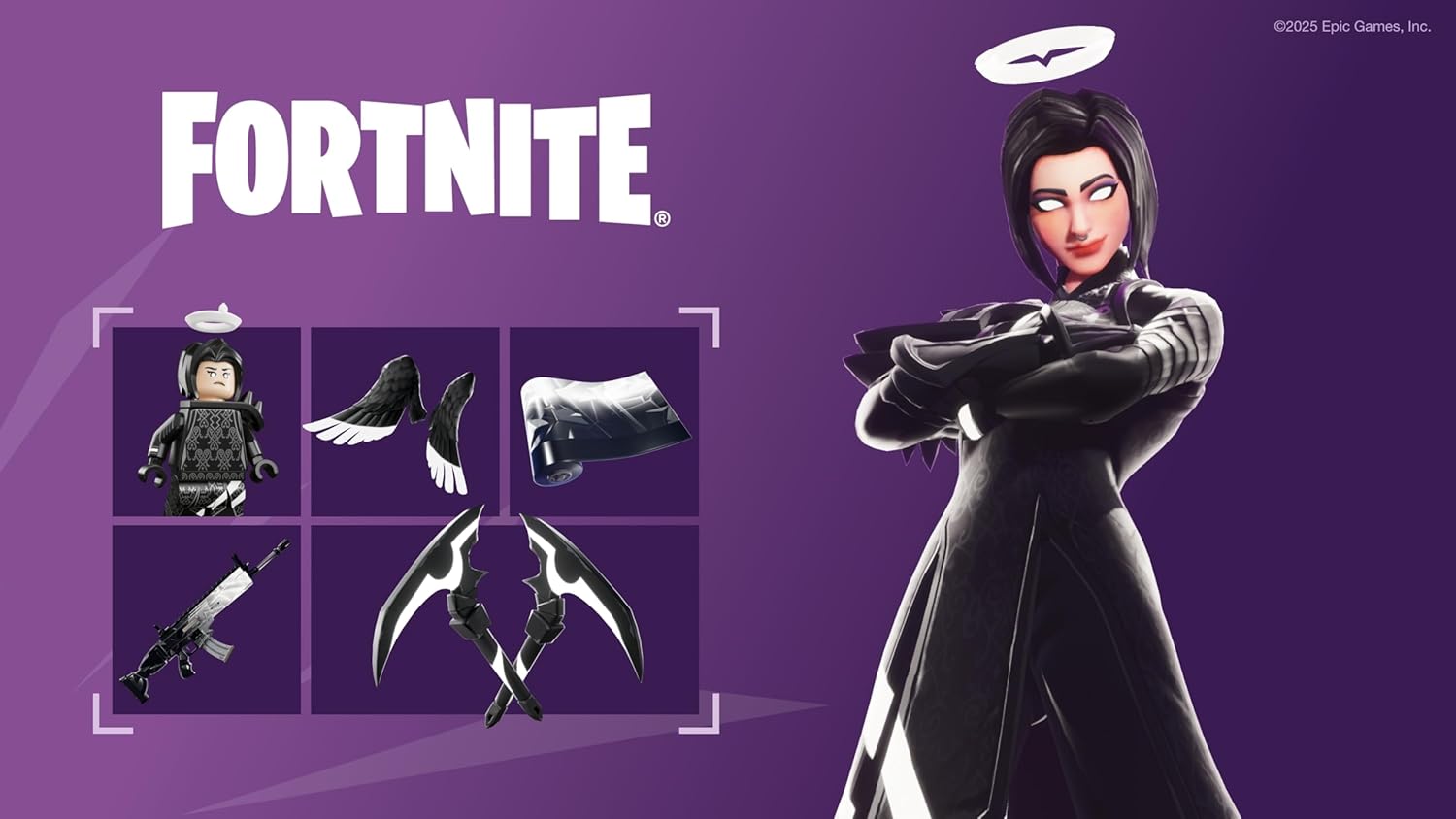 Fortnite Bundle Fuoco Oscuro e Ghiaccio