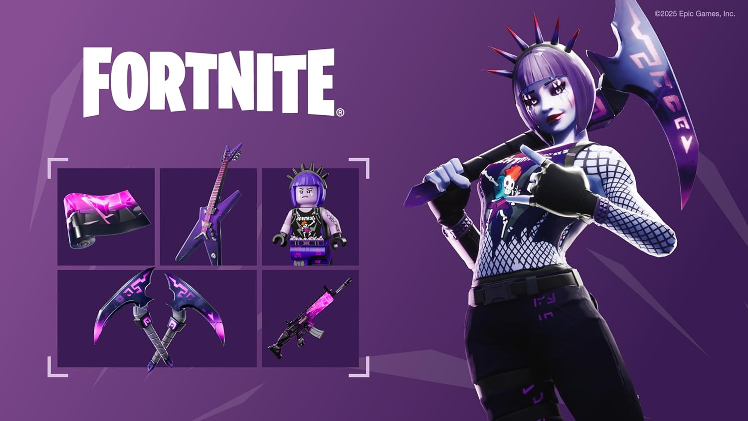 Fortnite Bundle Fuoco Oscuro e Ghiaccio