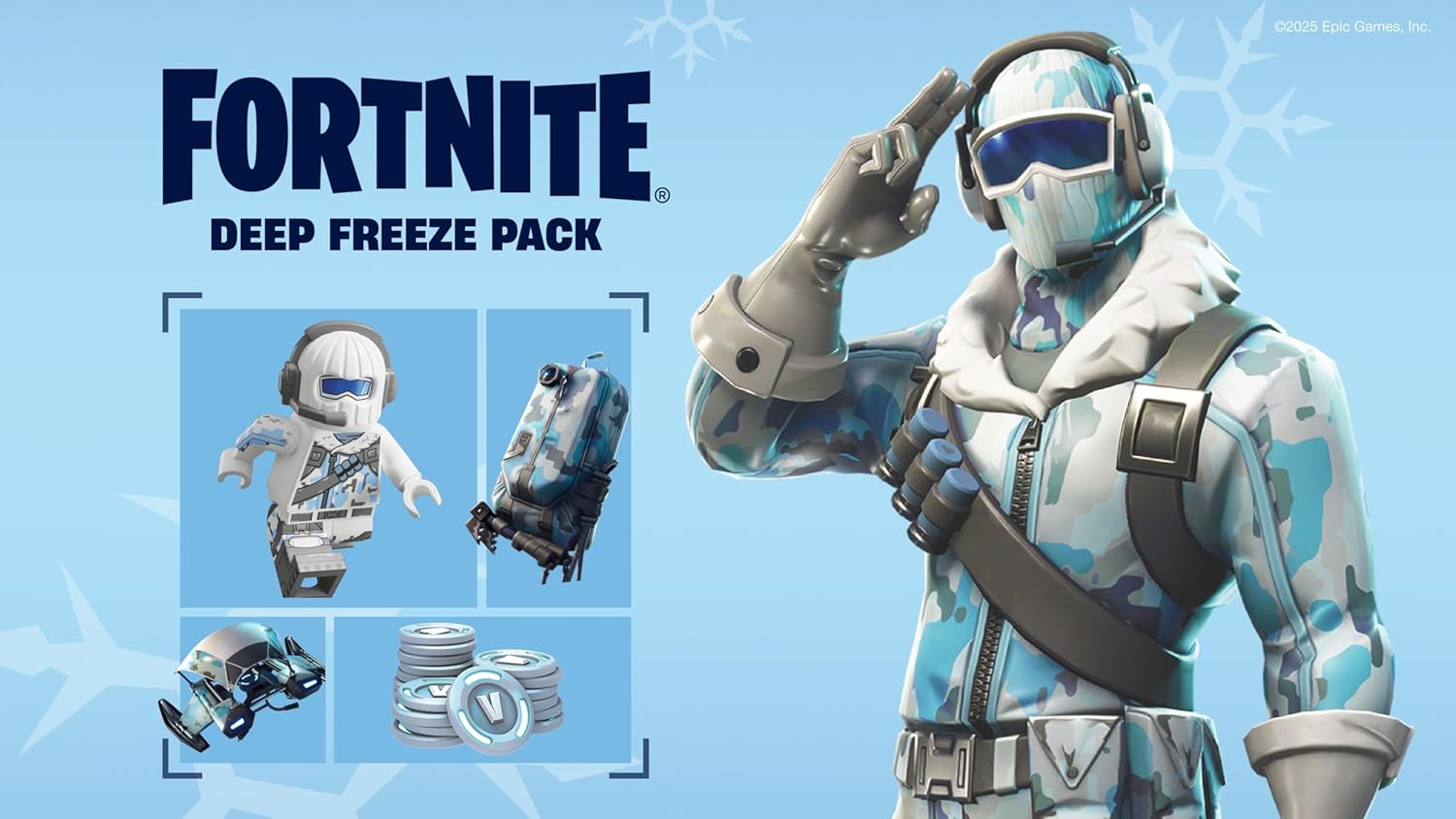 Fortnite Bundle Fuoco Oscuro e Ghiaccio