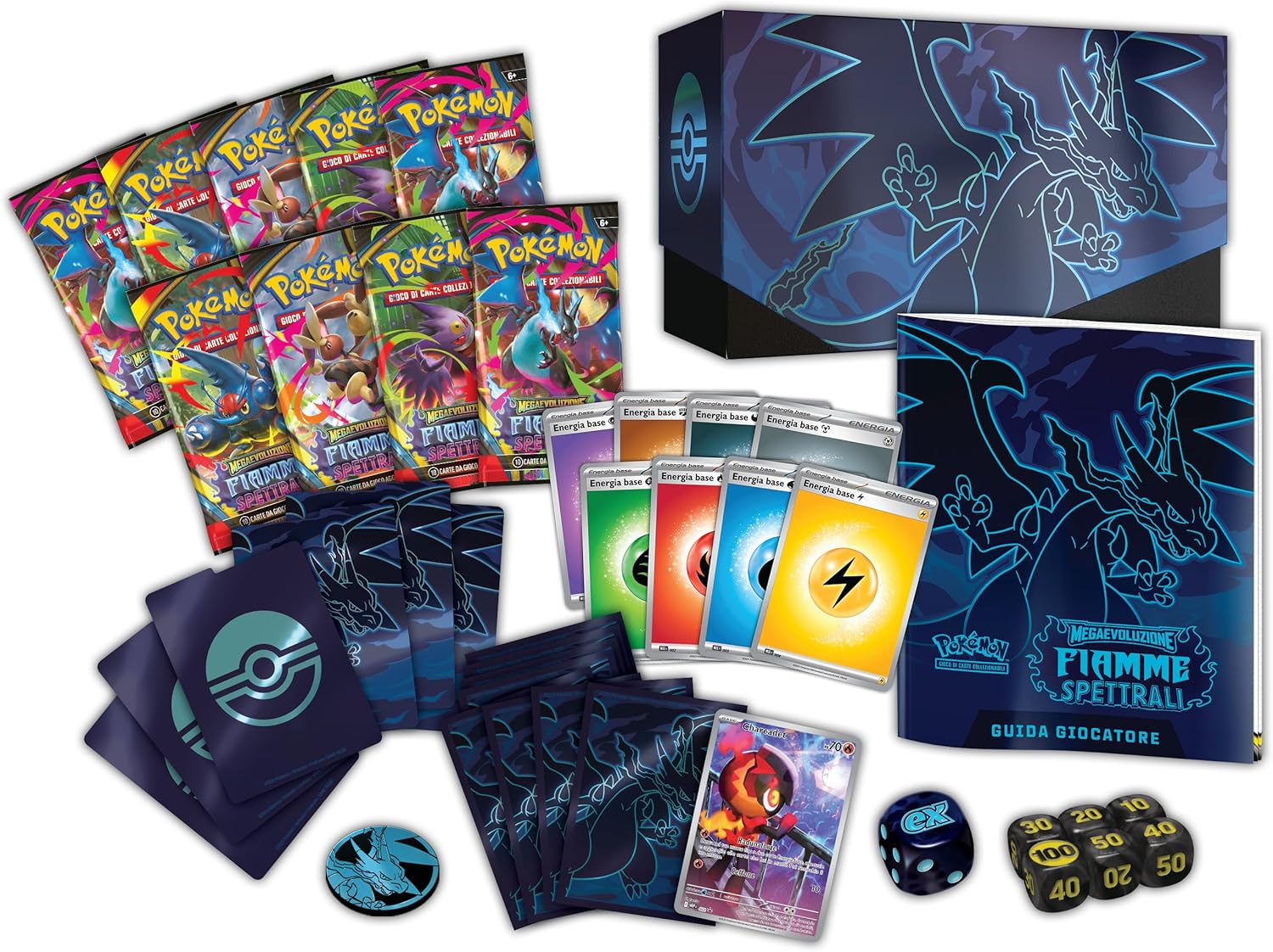 Pokemon ITA Megaevoluzione Fiamme Spettrali - Set Allenatore