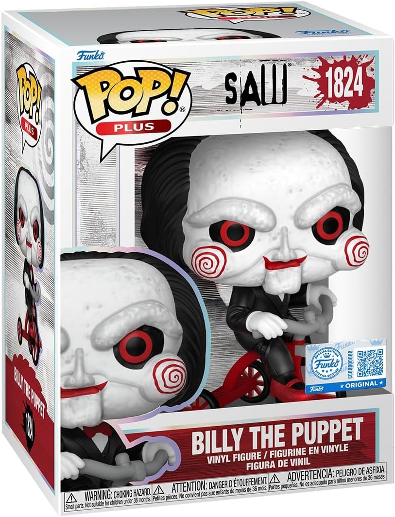 Funko POP! Saw - 1824 Billy The Puppet On Tricicle (Exclusive)