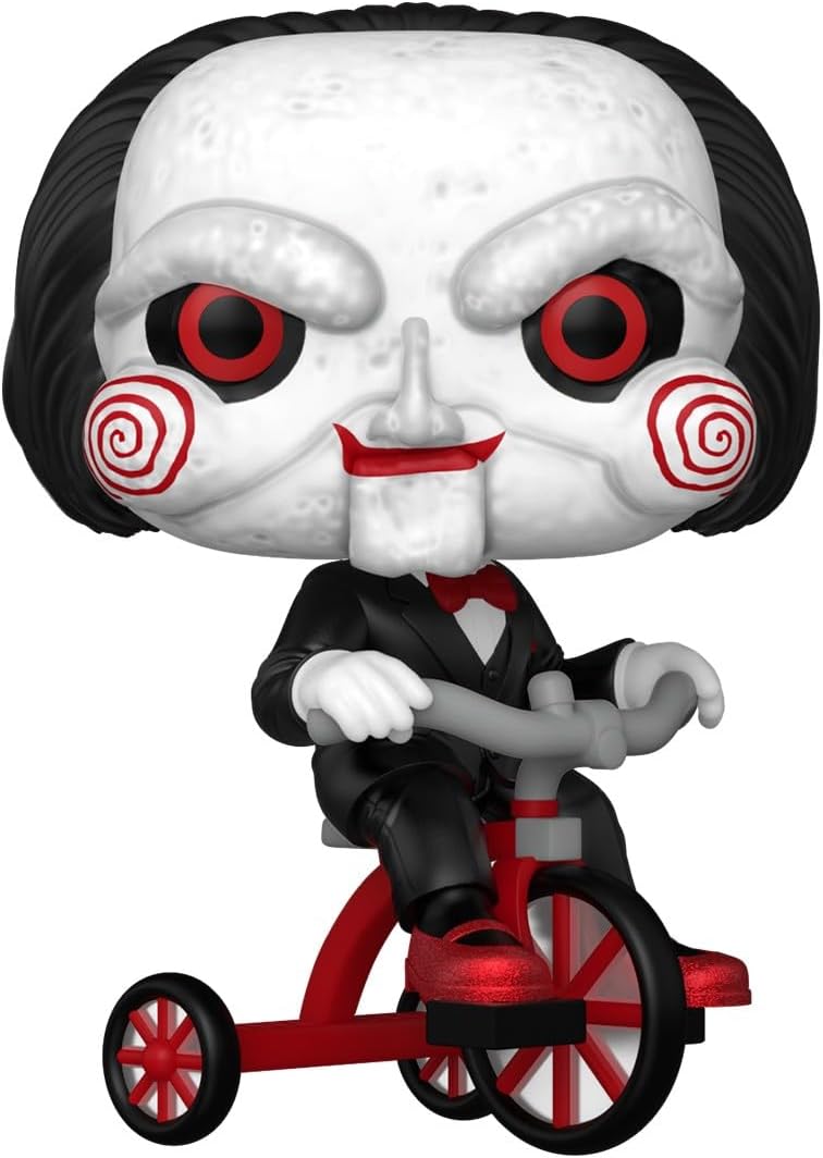 Funko POP! Saw - 1824 Billy The Puppet On Tricicle (Exclusive)