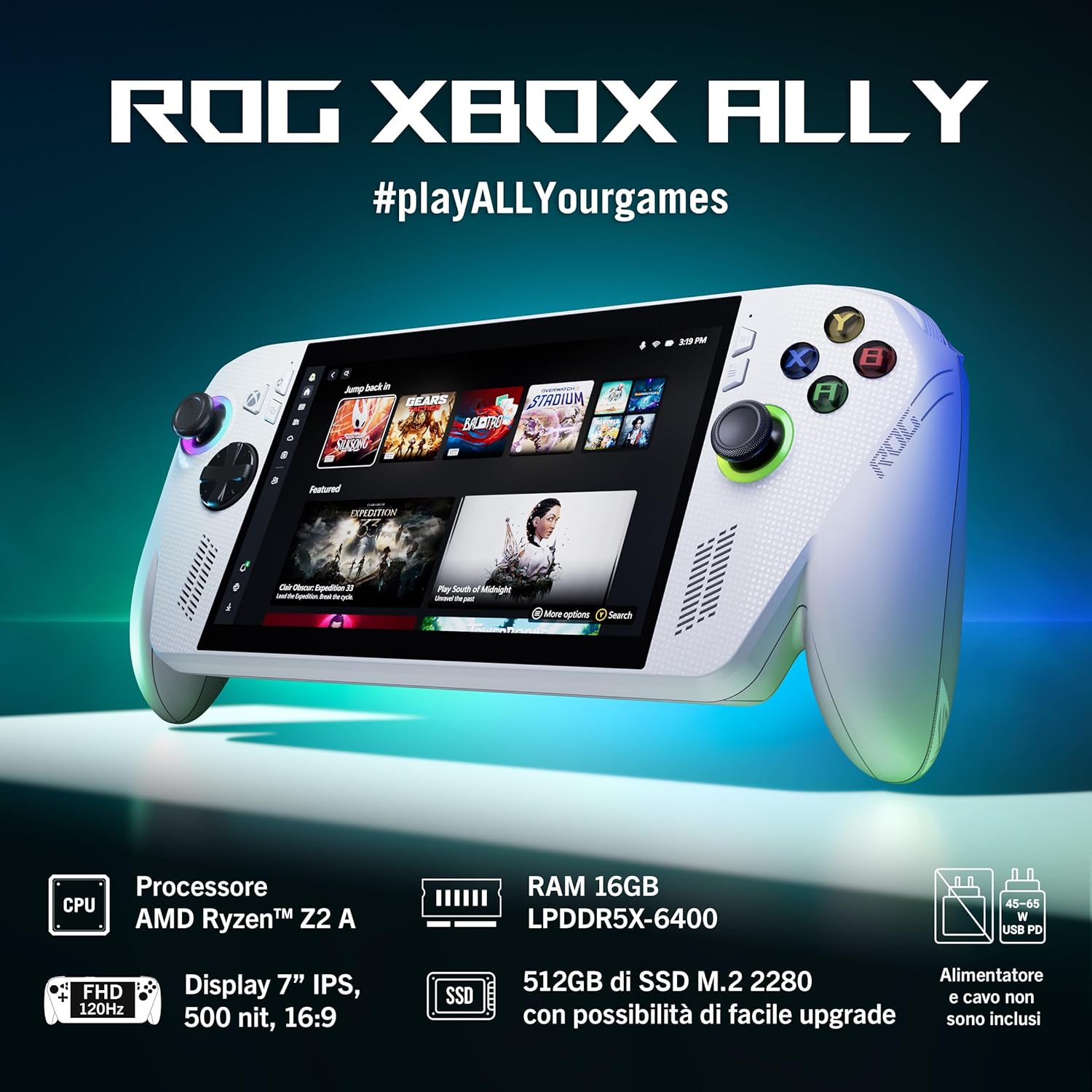 ROG Xbox Ally White 512GB