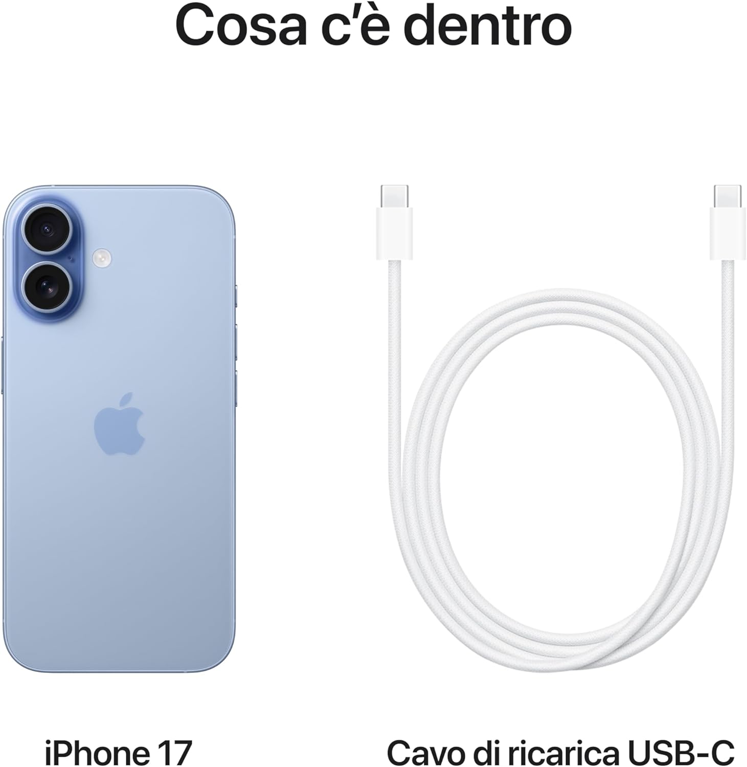 iPhone 17 256GB Azzurro Nebbia