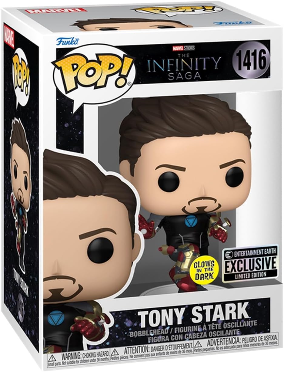 Funko POP! Tony Stark Glows in The Dark 1416