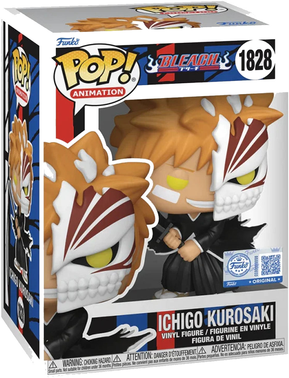 Funko POP! Bleach 1828 Ichigo Kurosaki Half Mask