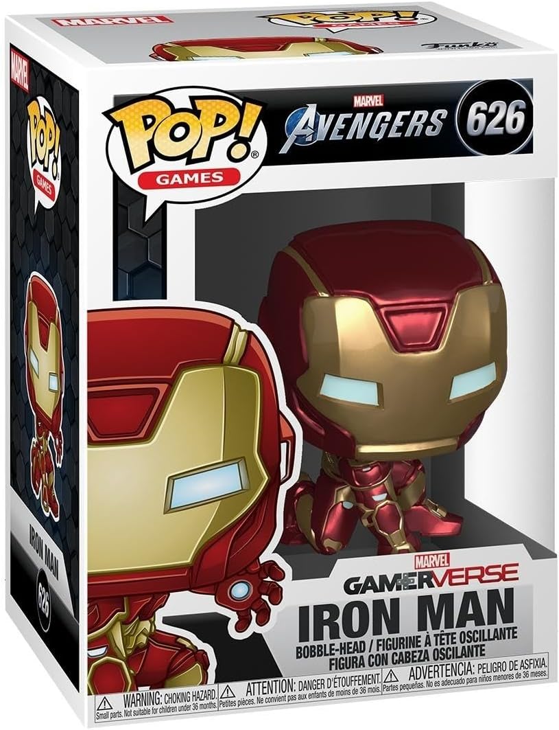 Funko POP! Marvel: Avengers 2020 Game - 626 Iron Man (Stark Tech Suit)