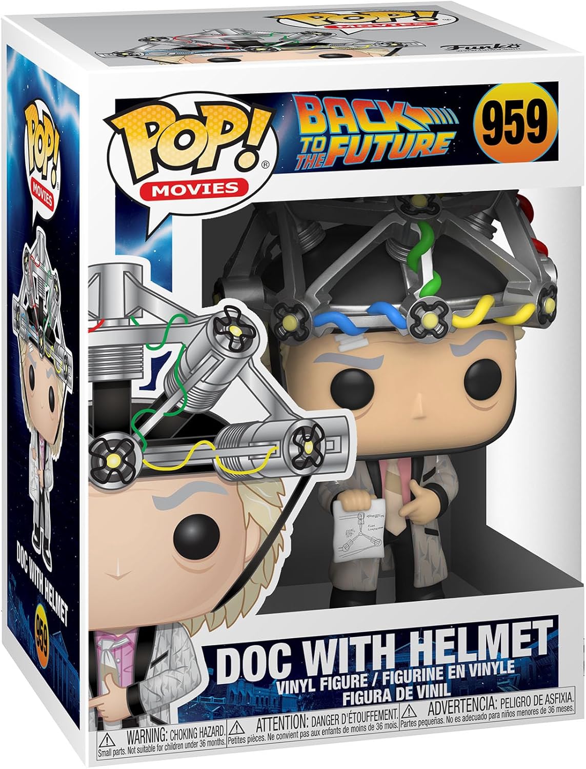 Funko POP! Back to the Future Doc w/Elmett 959