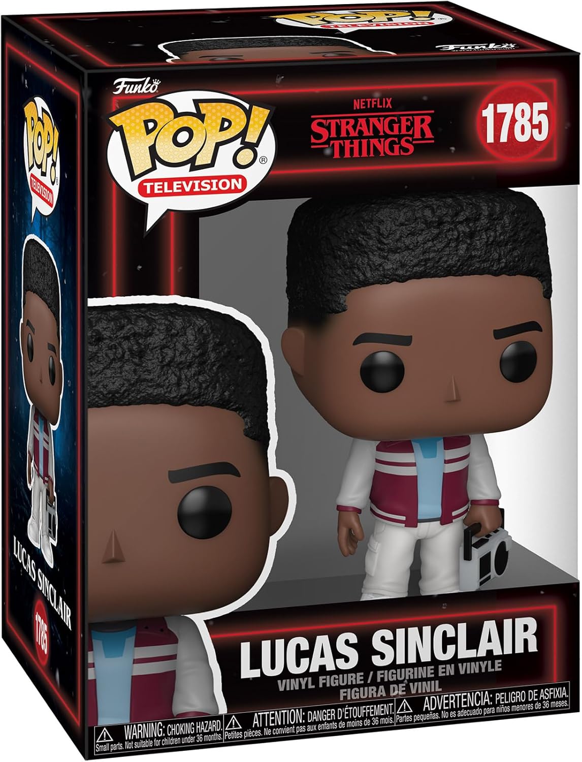 Funko POP! Stranger Things S5 Lucas Sinclair w/Boombox 1785