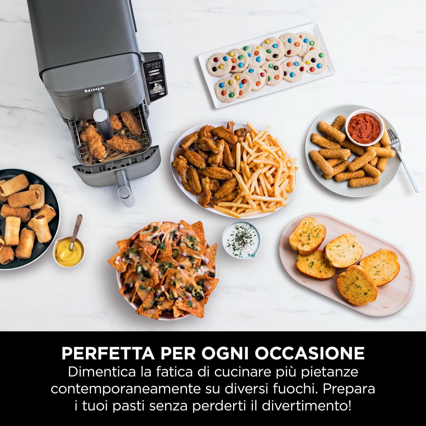 Friggitrice ad Aria DoubleStack XL 9,5 LT