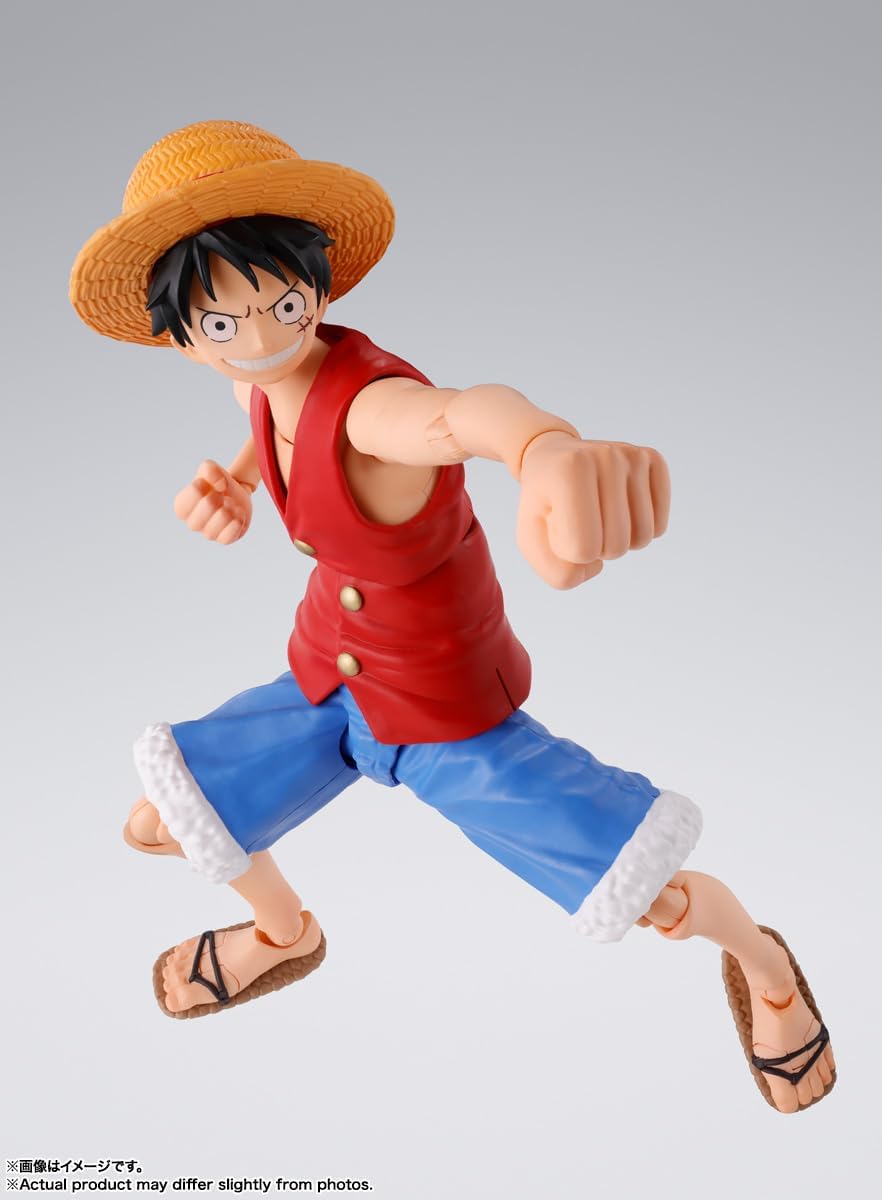 Sh Figuarts - Luffy Romance - Action Figure 15CM