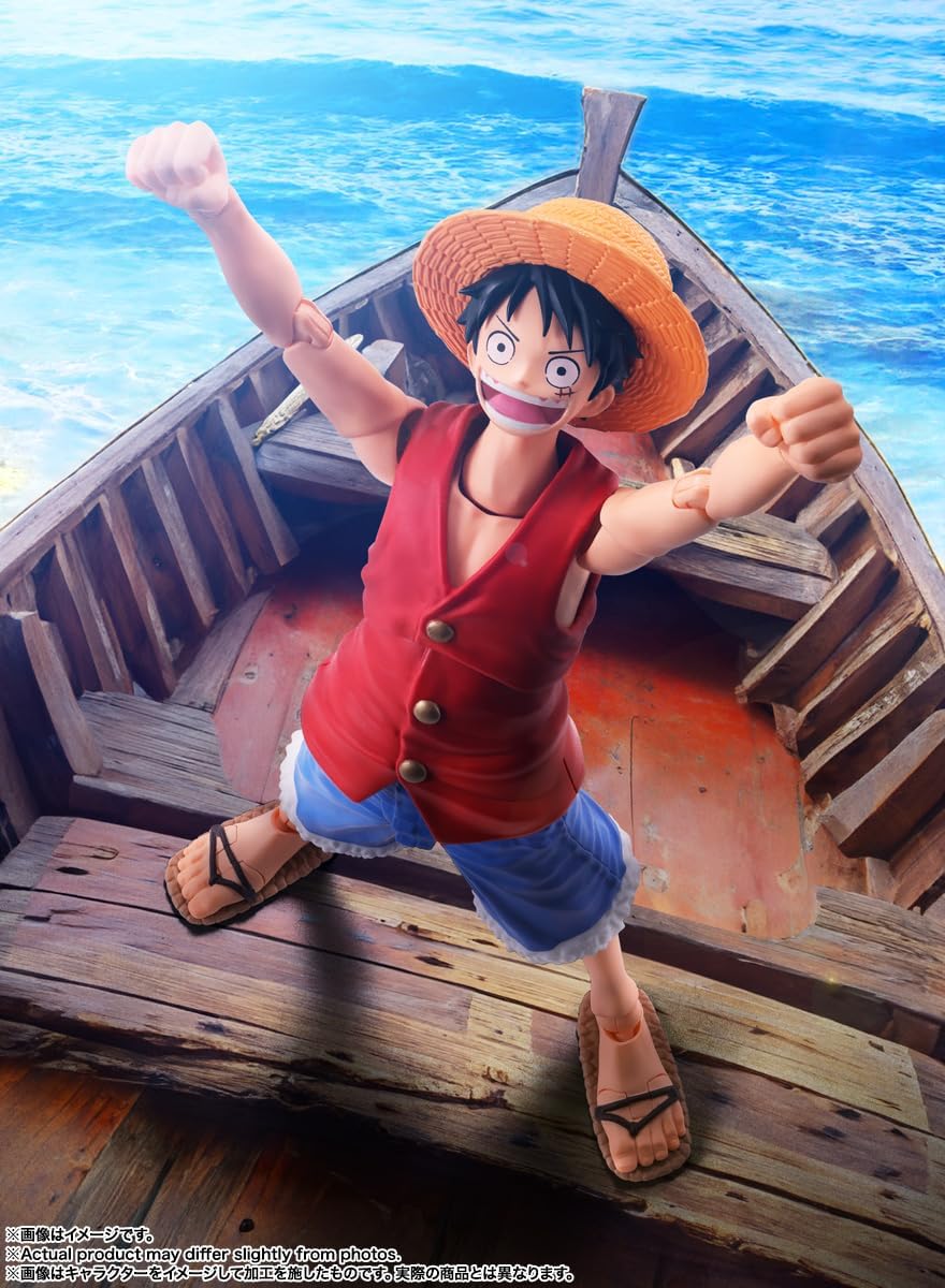 Sh Figuarts - Luffy Romance - Action Figure 15CM