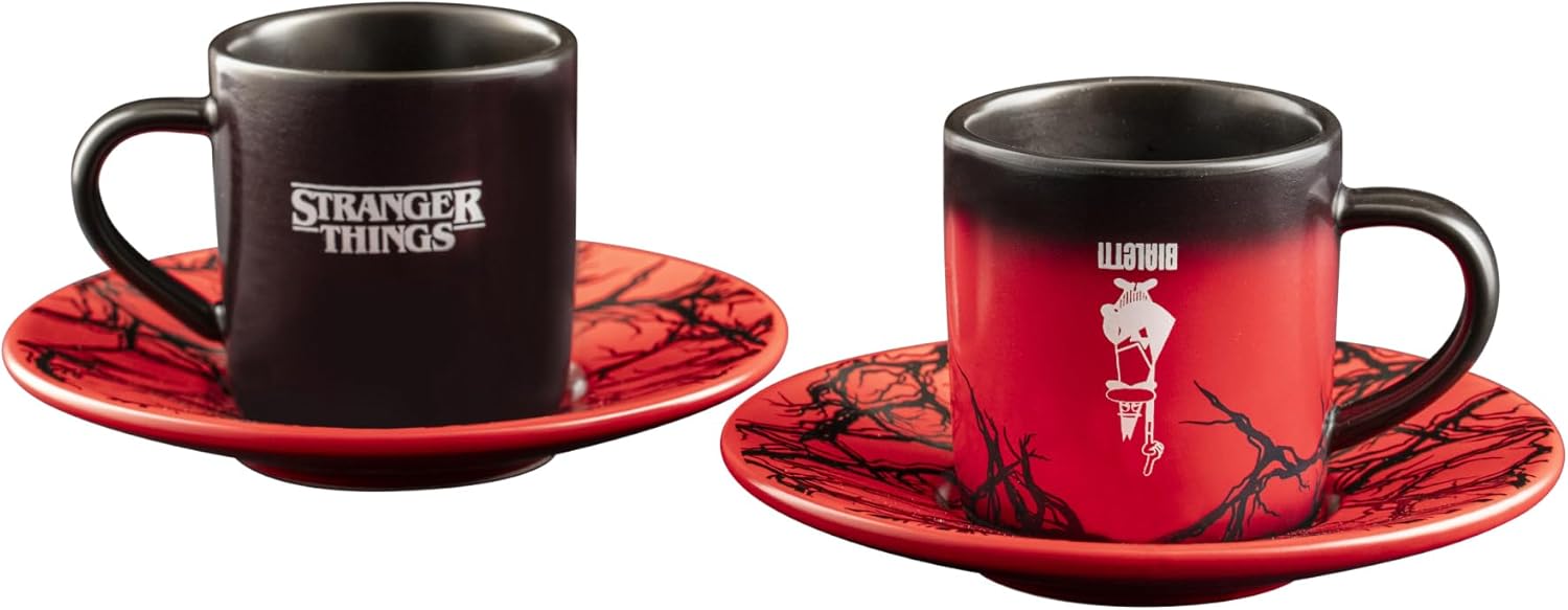 Set 2 Tazzine Cambia Colore Stranger Things