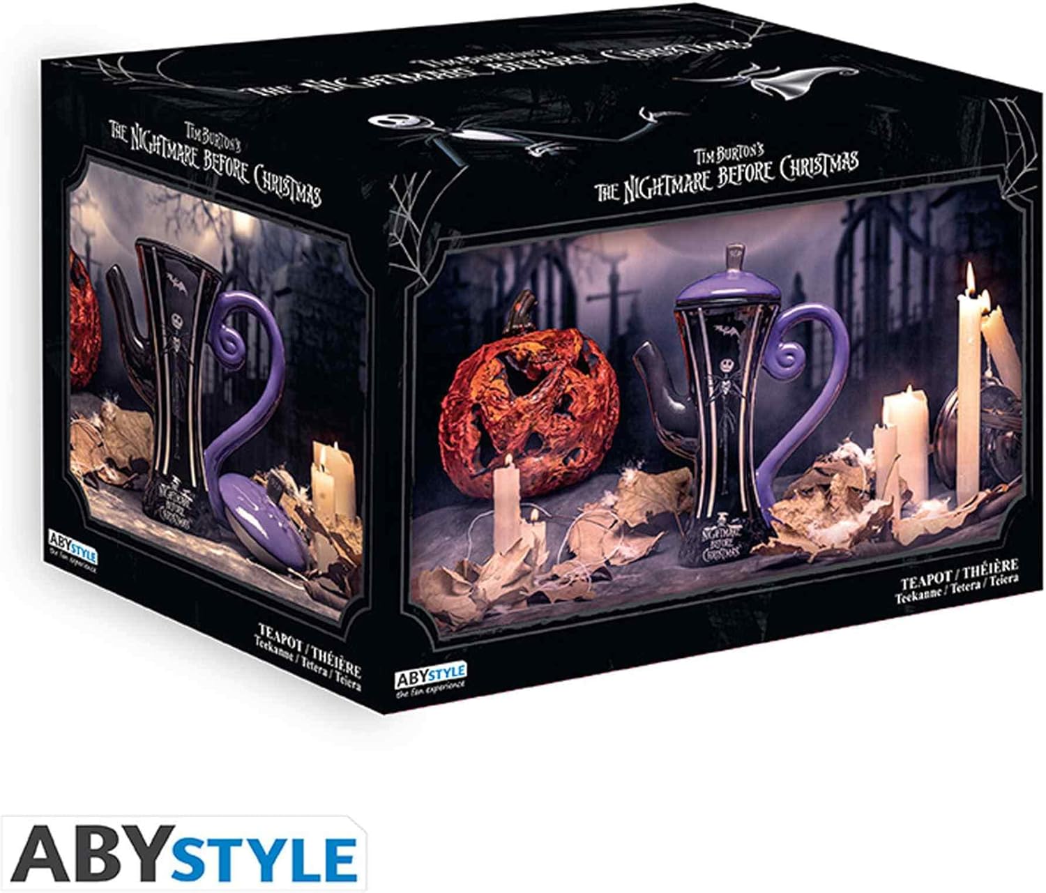 Teiera Nightmare B.C. Jack Skellington