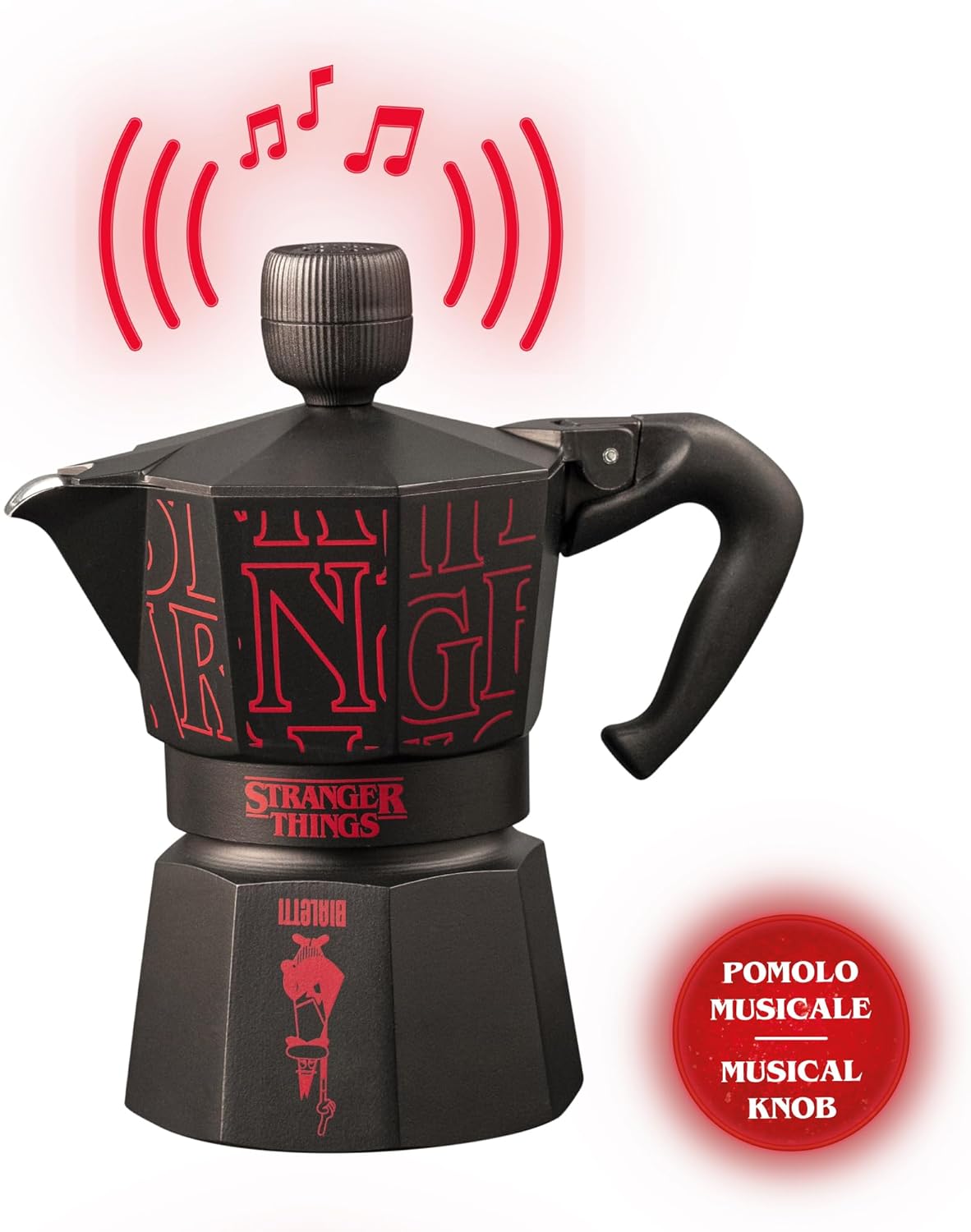 Moka Express Musicale 3 Tazze Stranger Things