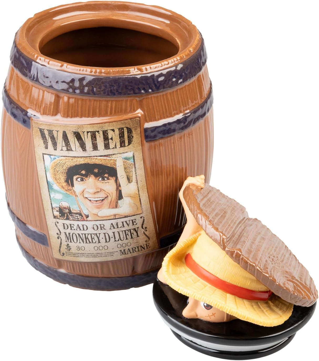 Biscottiera One Piece Monkey D.Luffy Wanted