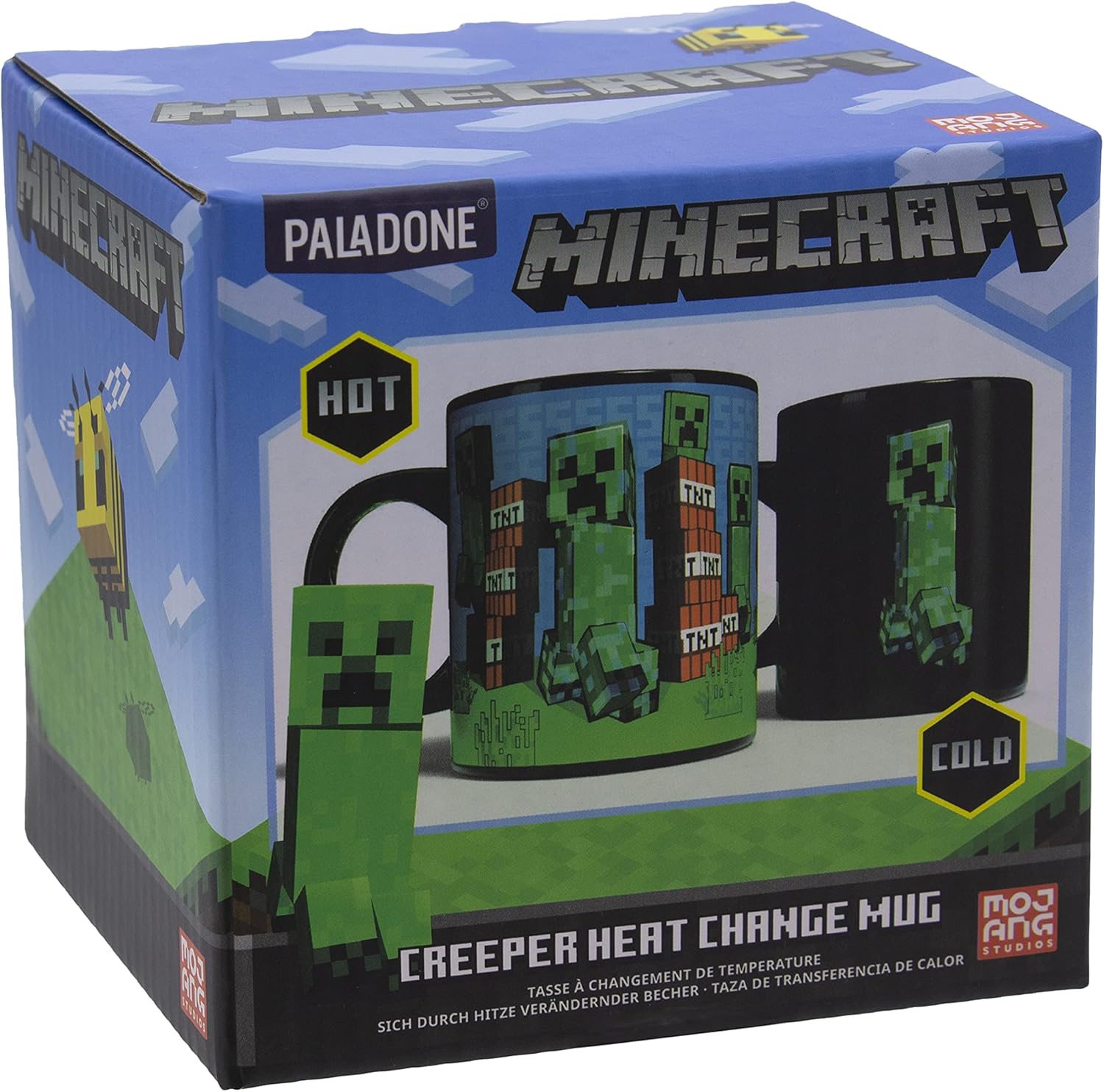 Tazza Cambia Colore Minecraft Creeper