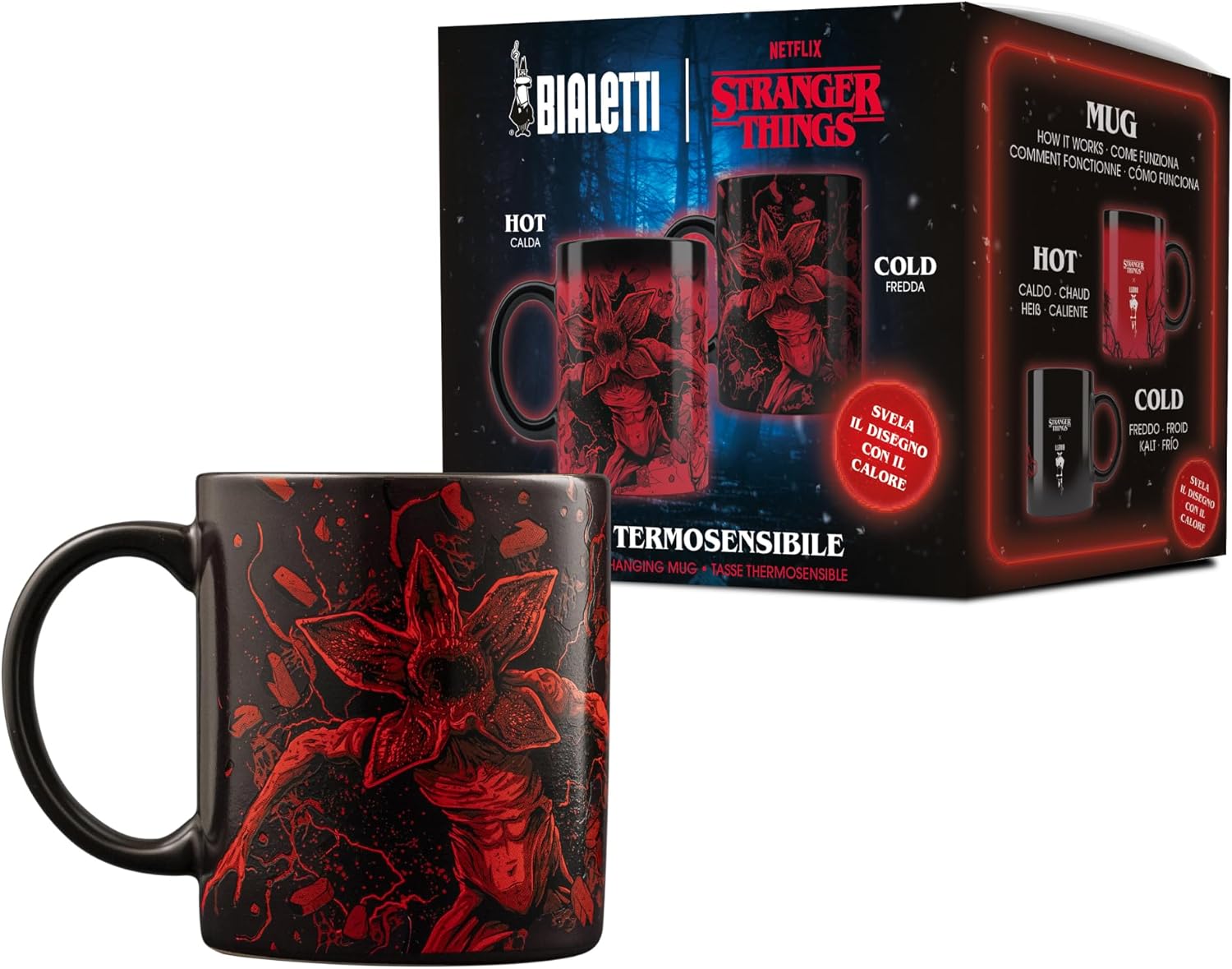 Tazza Cambia Colore Stranger Things