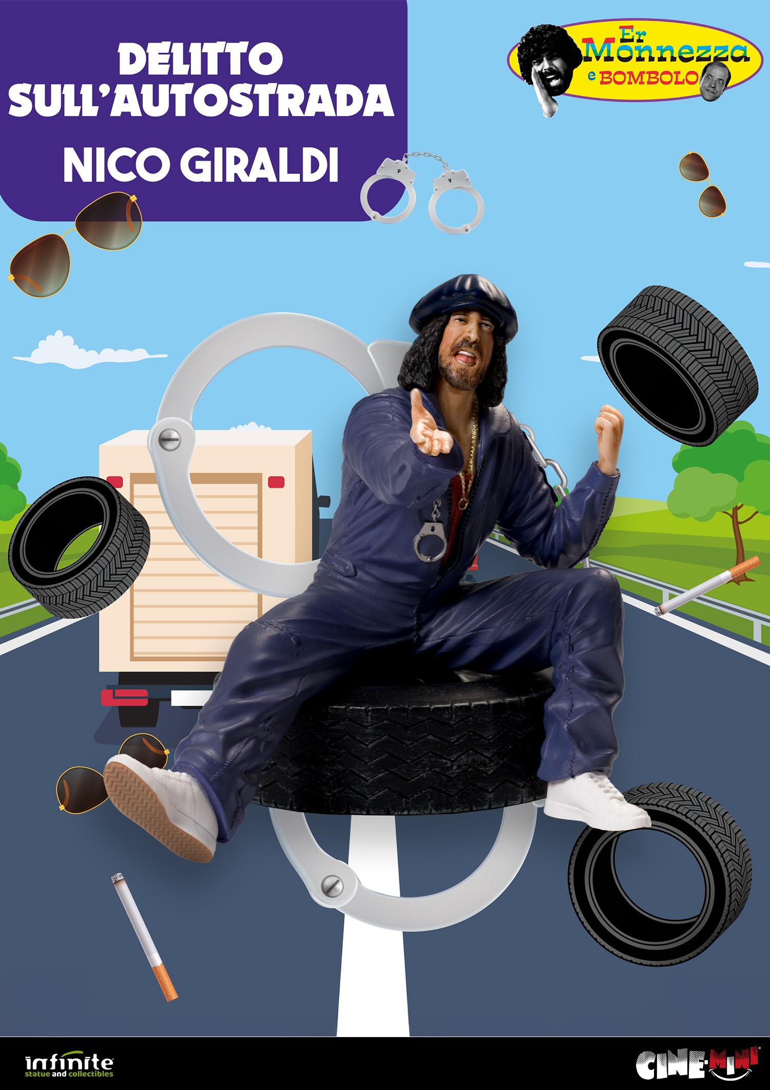 Nico Giraldi Delitto Sull'Autostrada Figure