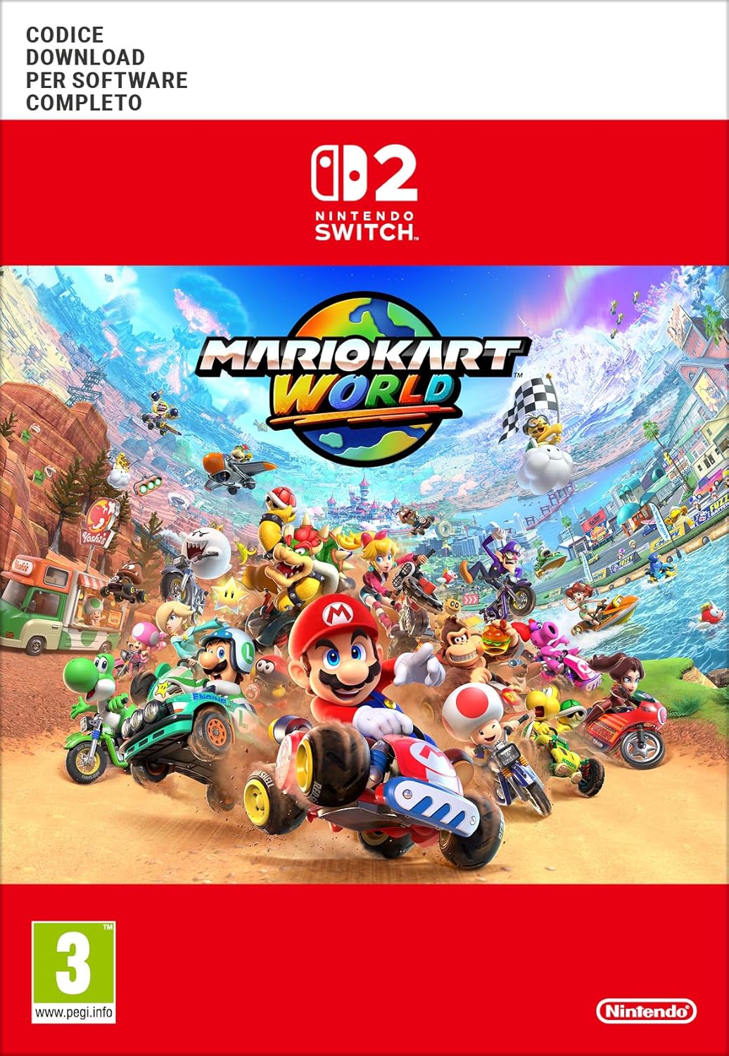 Mario Kart World Digital Key Code
