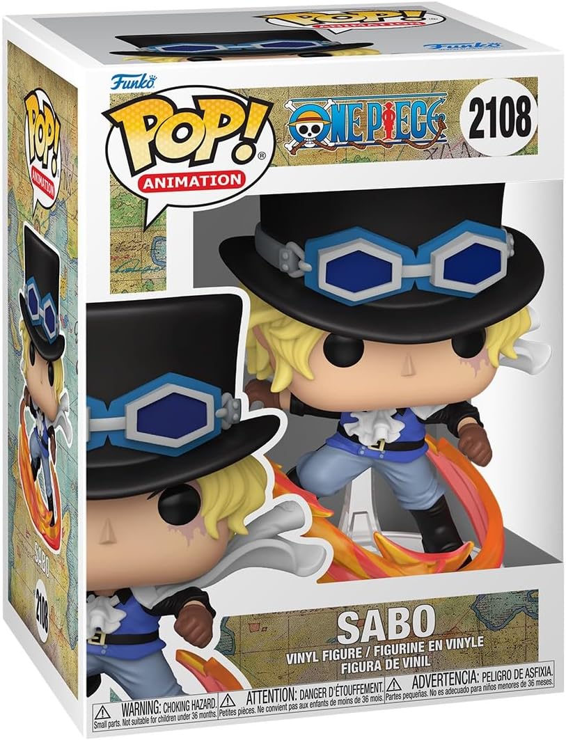 Funko POP! One Piece Sabo Attacking w/Pipe 2108