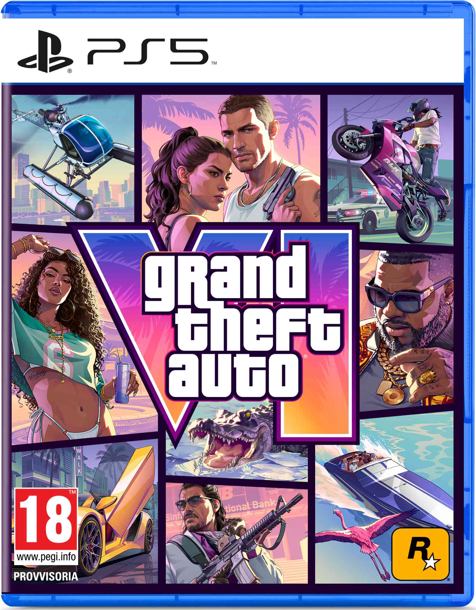 GTA VI - Grand Theft Auto VI + Pacchetto Vintage Vice City