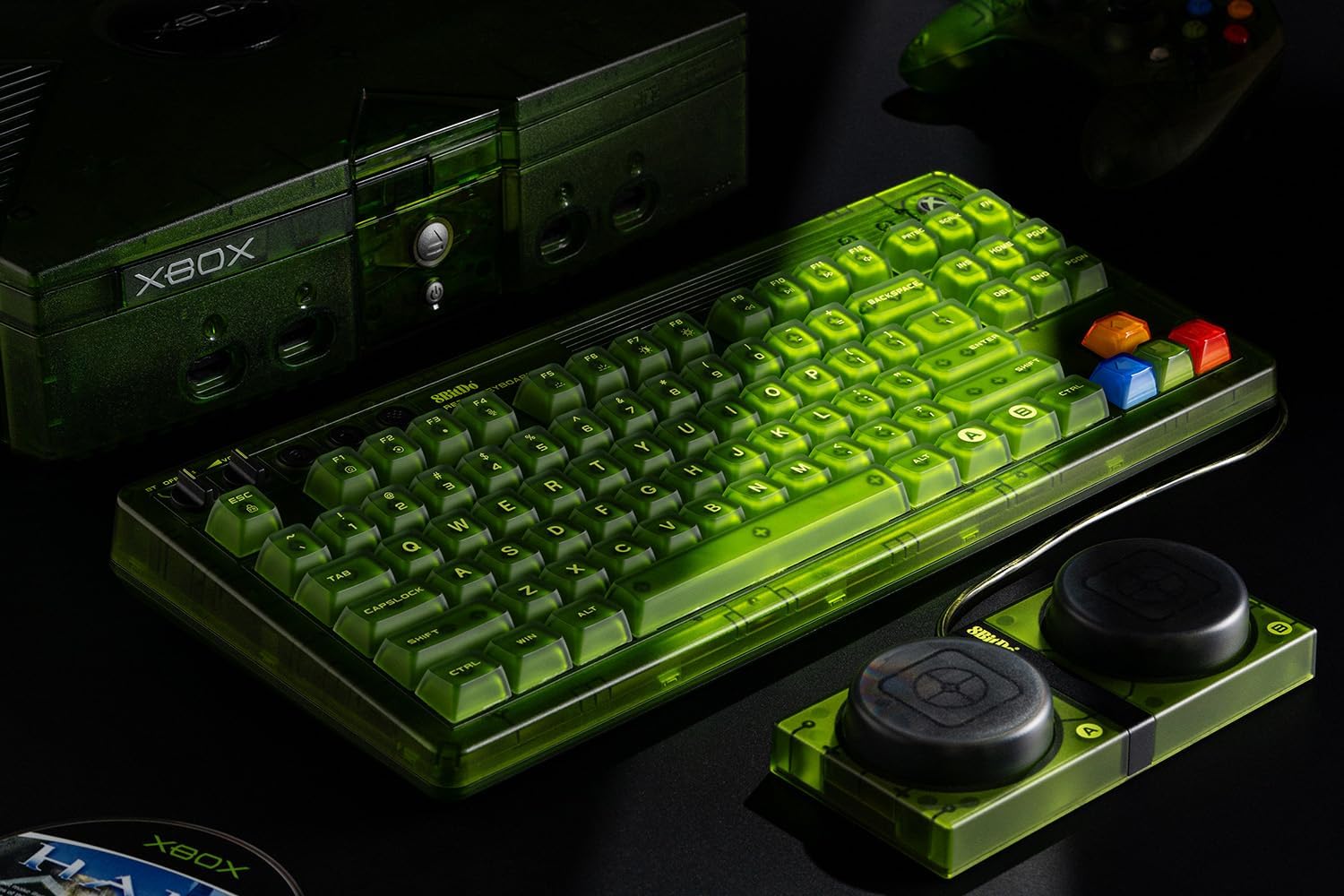 Retro 87 Mechanical Keyboard - Xbox Edition