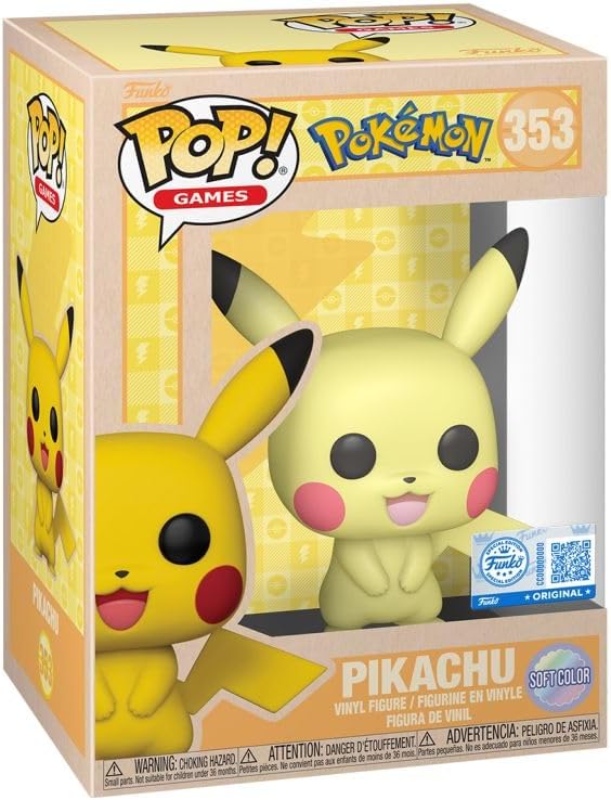 Funko POP! Pokemon - 353 Pikachu (Soft Color) (Exclusive)