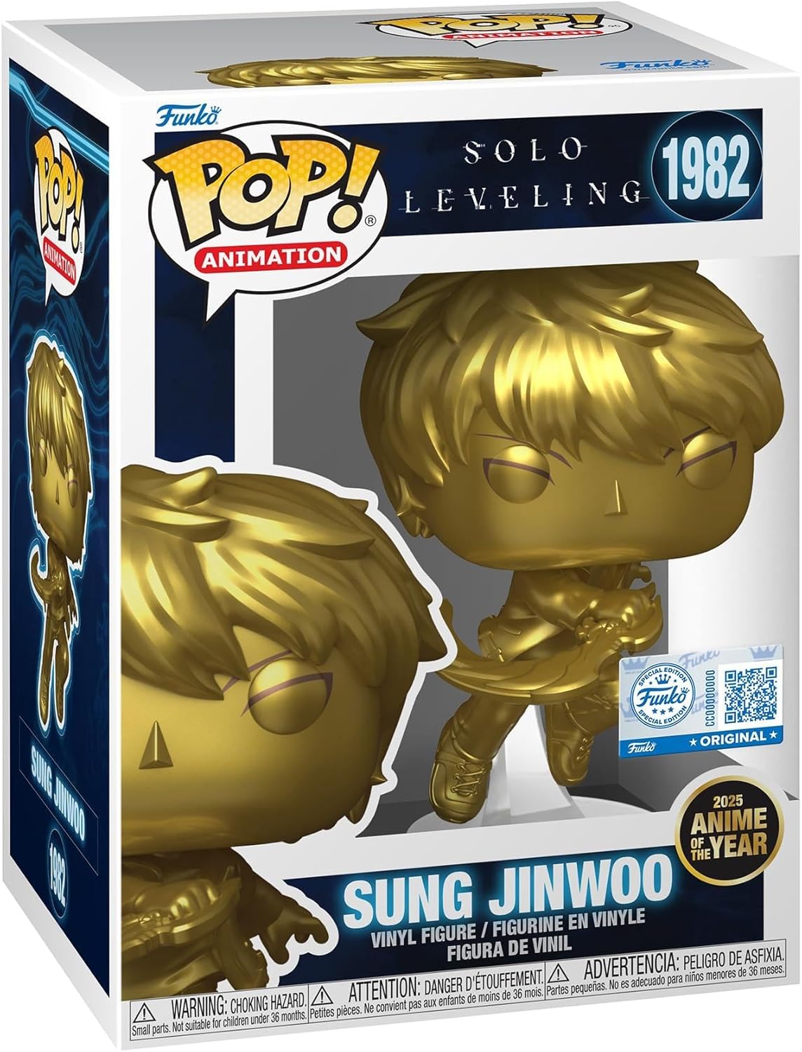 Funko POP! Animation: Solo Leveling - 1982 Sung Jinwoo (Exclusive)